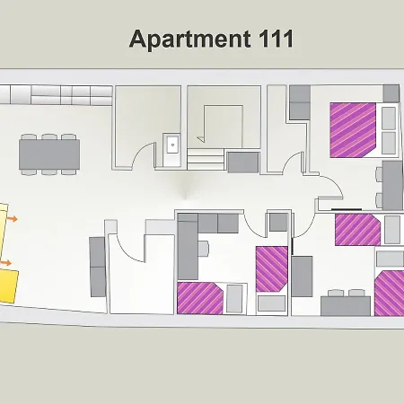 아파트 Capraria Appartments In Historic Center, With Private Parking 코페르